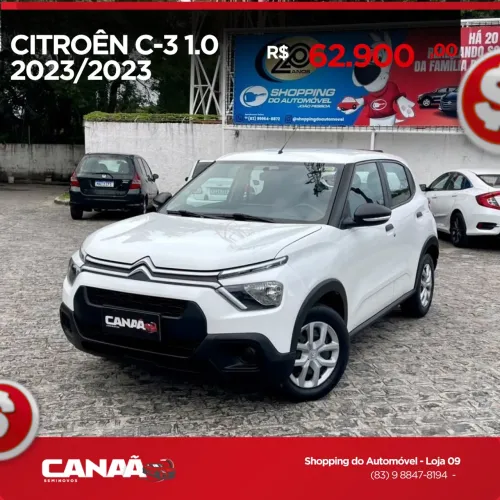 Citroen C3 Live Pack 1.0 Flex 6V 5P Mec. 2023