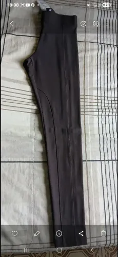 Calça Legging Montaria Marrom tam.M Com Etiqueta R$ 50