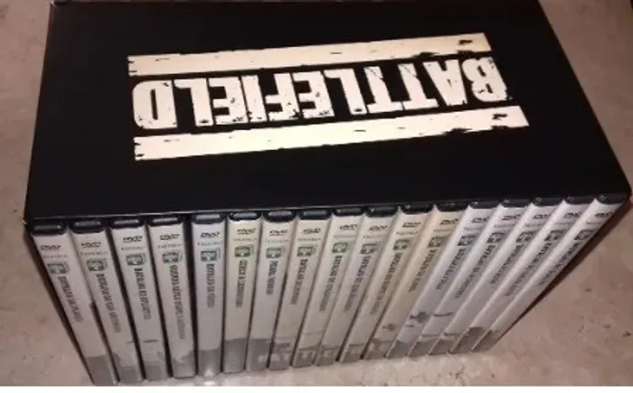 Dvd's Coleção Battlefield da editora Abril. 17 episódios da segunda Guerra. Perfeito estad