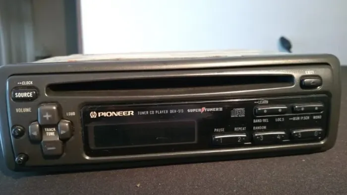 Cd Player Pioneer Deh 513 Funcionando Carros Antigos Vintage