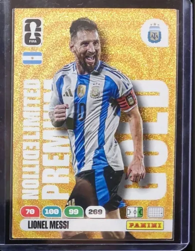 Card Adrenalyn LIMITED EDITION PREMIUM GOLD