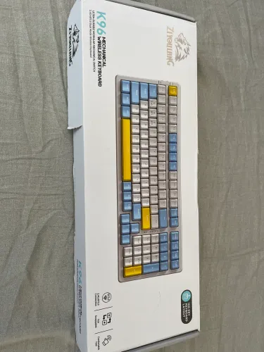Teclado mecânico wireless, red switch