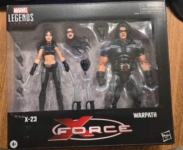 2 PACK X23 E APACHE MARVEL LEGENDS HASBRO