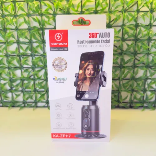 SUPORTE DE CELULAR COM RASTREAMENTO FACIAL KA-ZP117