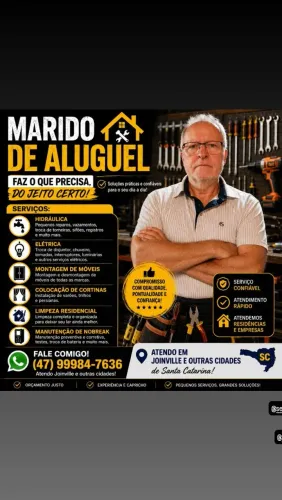 Marido de aluguel - Joinville e outras cidades 