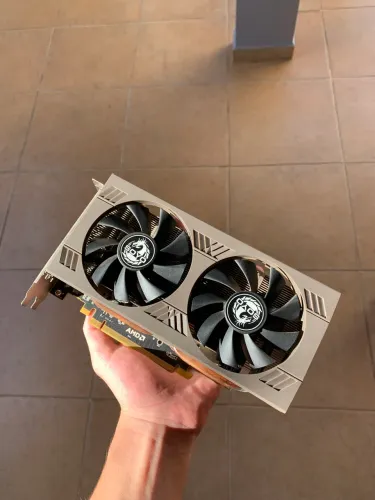 Placa de Video RX 580 2048sp 8gb SOYO