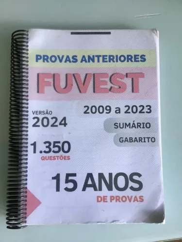 Caderno de questões à venda 