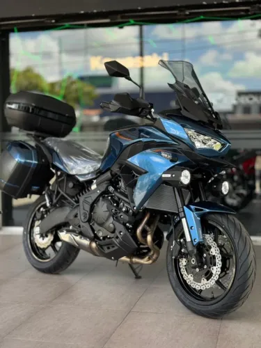 KAWASAKI VERSYS 650 TOURER AZUL 2026 + EMPLACAMENTO TOTAL GRÁTIS