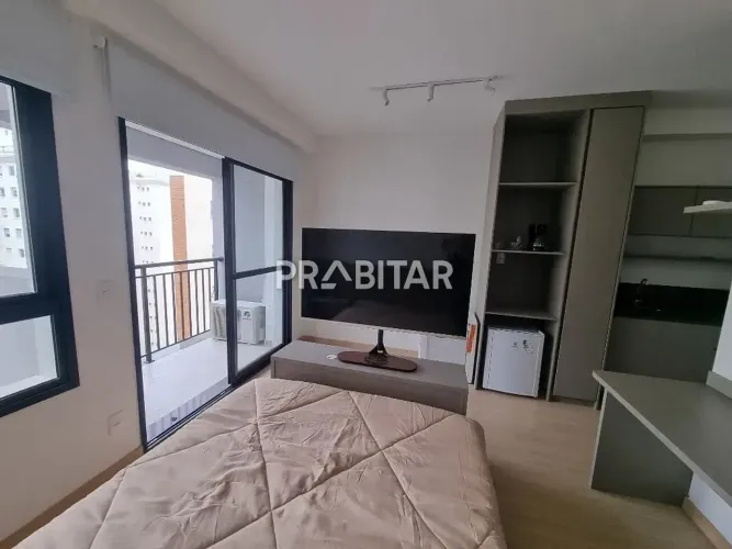 Apartamento com 1 dormitório MOBILIADO para locação 25 m² - Perdizes - São Paulo/SP