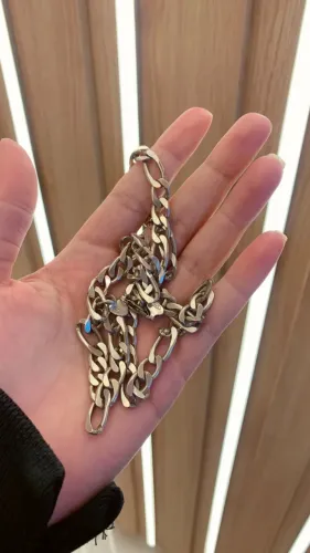 Corrente masculina em PRATA 950