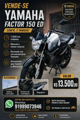 Yamaha Ybr Factor 150 ed