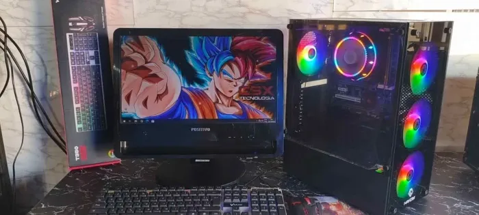 VENDO/TROCO PC GAMER I5 4690/ 8GB RAM/ 500GB HD/ TELA 20/ FORMATADO + ENTREGA