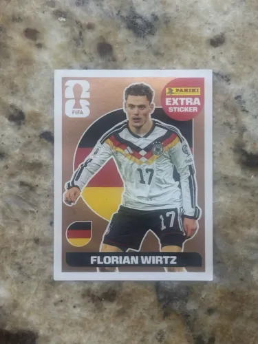 Figurinha Legend Rara Extra Sticker Bronze Florian Wirtz Original
