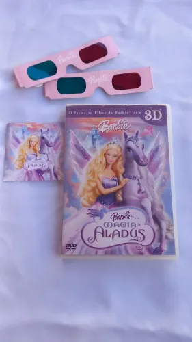 Primeiro Filme com 3D da Barbie. Barbie em a magia de Aladus