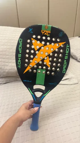 Raquete Beach Tennis Drop Shot Premium Pro BT - Edição Cris Tal
