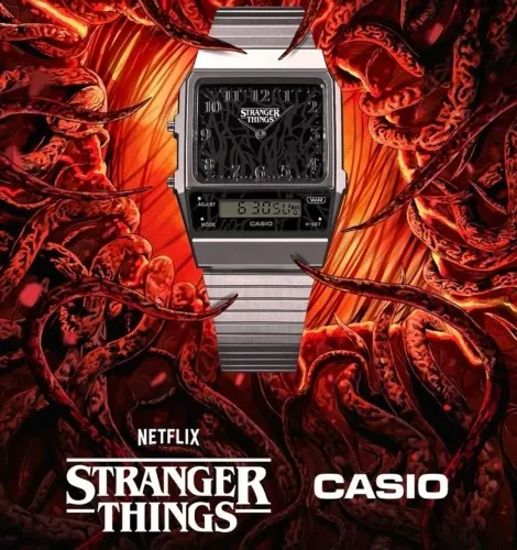 Relógio Casio Stranger Things - Original - Pronta Entrega - Raríssimo