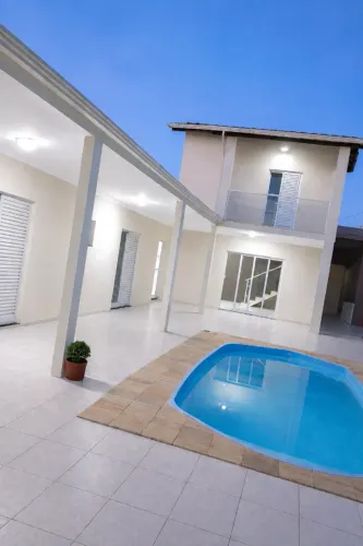 Casa 4 dormitórios com piscina aquecida e segurança 24h | Horto Santo Antônio - Jundiaí/SP