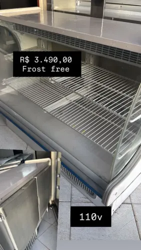 Balcão pra torta gelada 