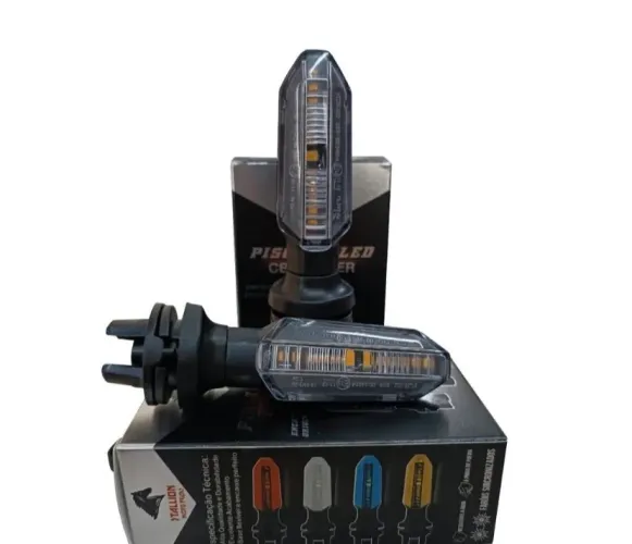 Pisca led seta Stálion sequencial 