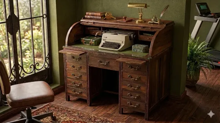 Máquina de Escrever Antiga FACIT 1730 - Original Vintage | Década de 70/80