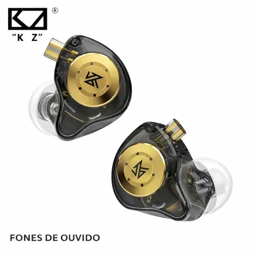 Fone KZ EDX PRO Original ? Som Profissional para Música e Games