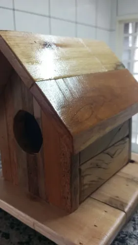 Casinha para pássaros 