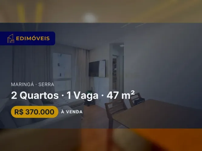Seu novo lar: Apartamento 2 quartos em Maringá, pronto para financiamento