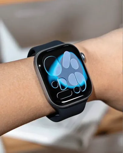 Apple Watch Series 11 - Cinza Espacial 46 mm