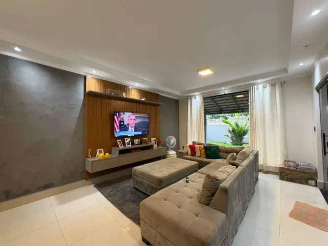 Casa 3 quartos lazer completo em lote de 800 metros na Ponte Alta