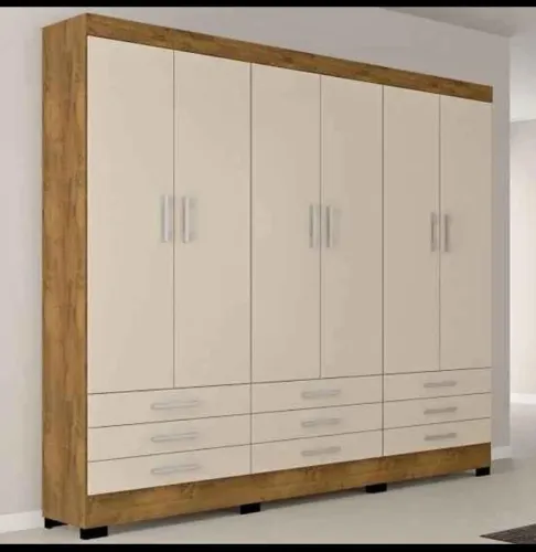 Guarda roupa casal 6p 9 gavetas vila velha novo a pronta entrega