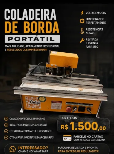 Coladeira de Borda Portátil