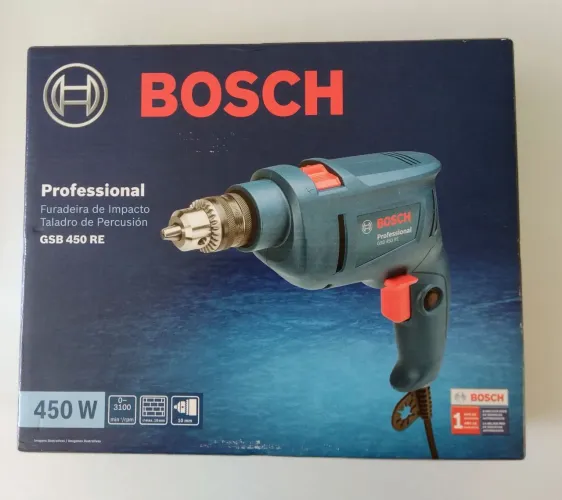 Furadeira de impacto GSB450RE - Bosch 127v~