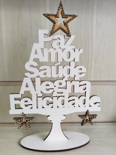 Árvore da Prosperidade em Madeira para decorar Artesanal perfeita.