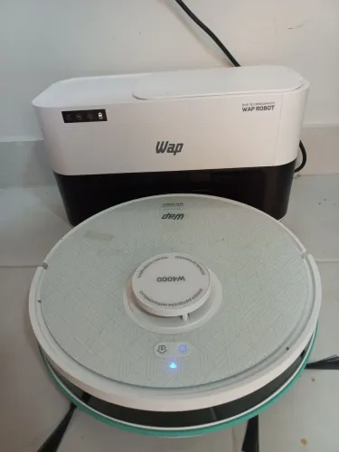 Robô Aspirador W4000 Autolimpante - Pó e Pano - Mapeamento Smart
