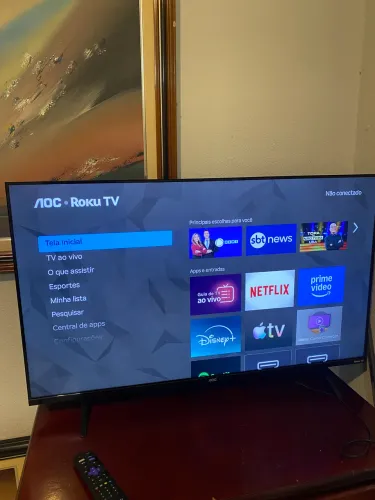 Vendo smart tv AOC 43 polegadas