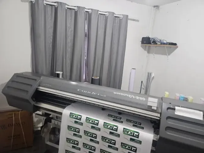 PLOTTER ROLAND CJ-540 COM IMPRESSÃO E RECORTE