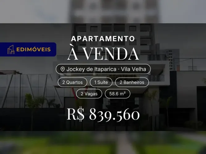 Jockey de Itaparica| Apartamento 2 quartos em condomínio, oportunidade única!