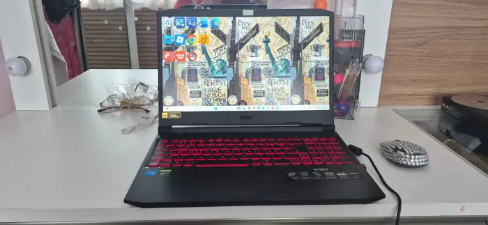 Acer Nitro 5 Gamer - i5 11ª Geração, GTX 1650, SSD 512 GB, Tela 144 Hz
