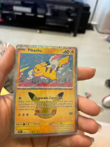 Cartas Pokémon 5 Pikachu 30 anos 