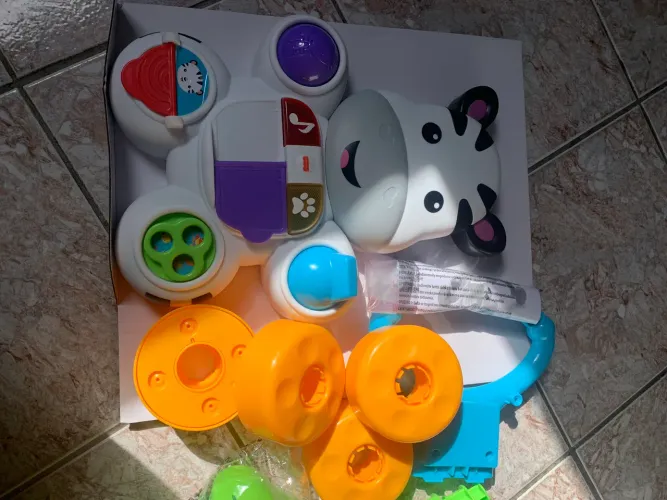 Andandor fisher price zebra - novo