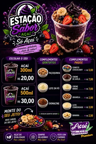 Peça se Açai