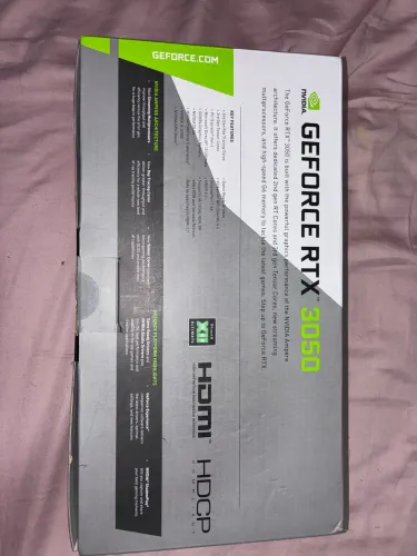 RTX 3050 8GB PNY (Com Caixa) Placa impecável.
