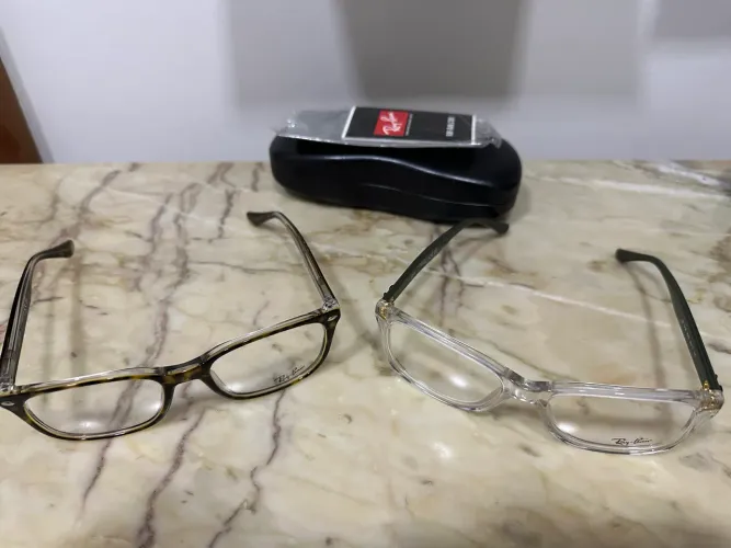 Armação Ray Ban na embalagem 