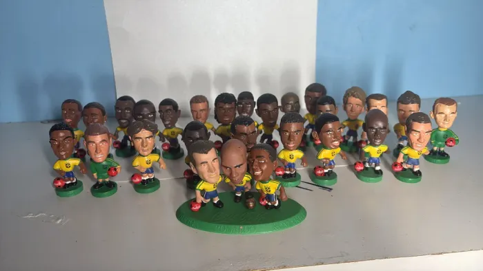 Mini Craques Coca-Cola 1998 - Coleção Completa da Seleção Brasileira + Trio Especial