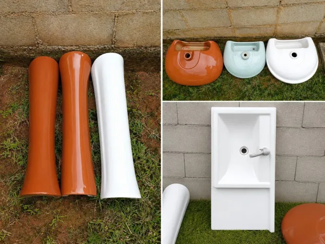 Vendo 4 pias completas para banheiro