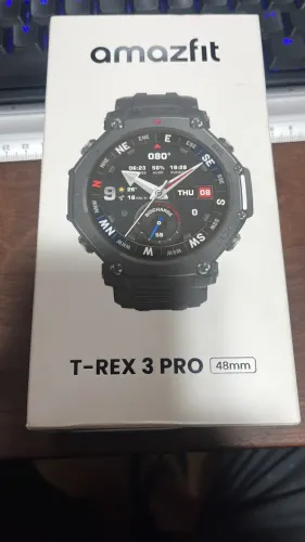 Smartwatch Amazfit T-Rex 3 Pro (Tela Trincada - Funcionando 100%)