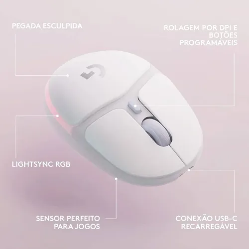 Mouse Gamer Sem Fio Logitech G705