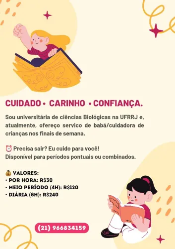 Cuidadora de crianças/Seropédica