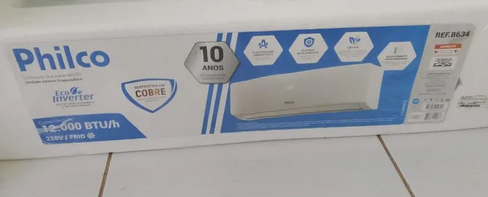 Ar condicionado 12.000 BTU - Novo na caixa