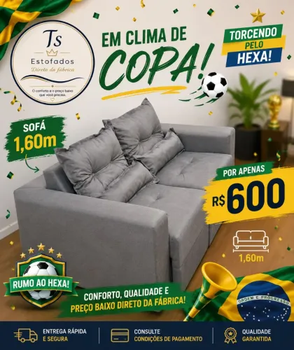 SOFÁ RETRÁTIL PREÇO DE FABRICA